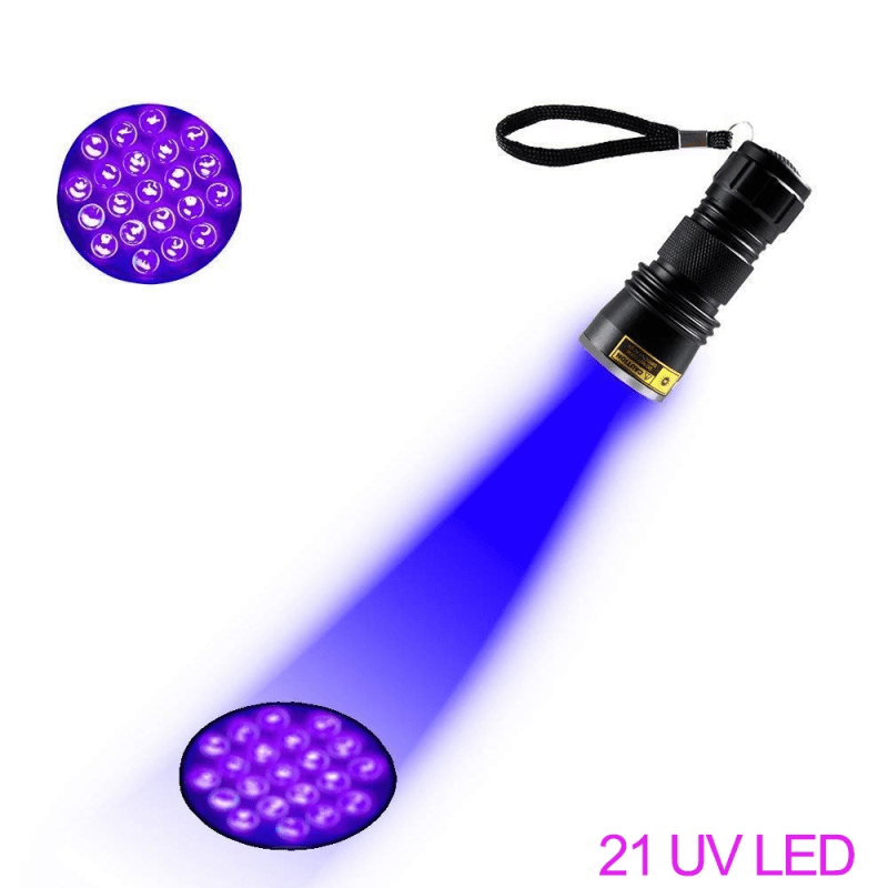 LUXNOVAQ 20w rechargeable uv flashlight 365nm uv light for pet cat urine  detection resin curing ringworm