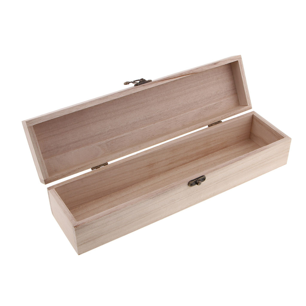 LEGNO DA DECORARE SCATOLA CON CHIUSURA CM.14X9X8