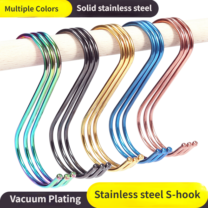 Stainless Steel S Hooks Hanging S Shaped Hook Hanging Hooks - Temu
