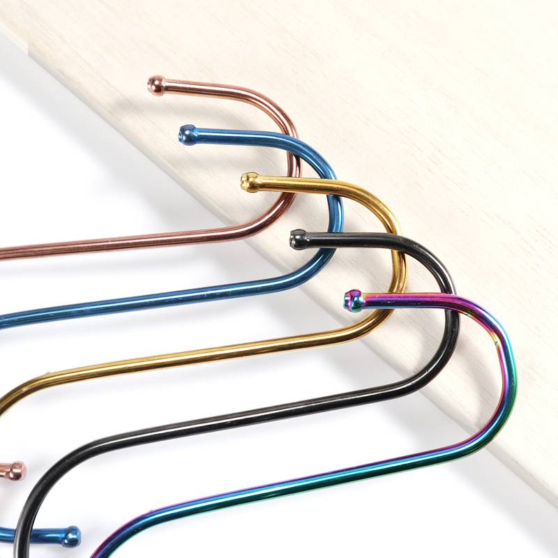 Heavy Duty Small S Hooks - Stainless Steel S Shaped Hooks For Hanging Clothes, Plants, Pots