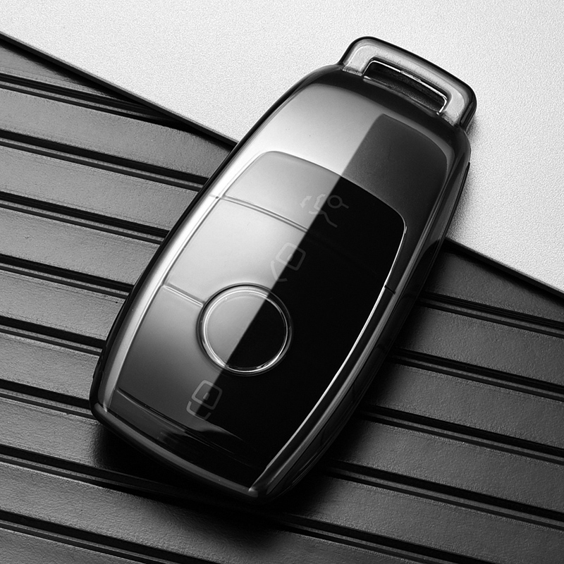 Transparent Tpu Car Key Case Cover For E S Glc - Temu