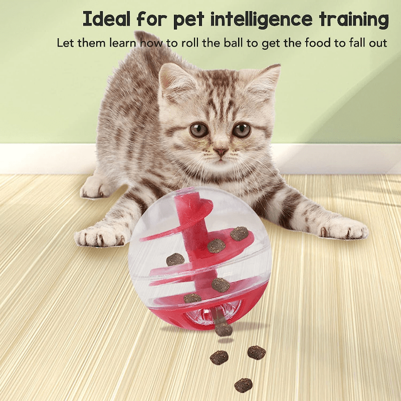 Interactive Roll Cat Toys, Puzzle Feeder Cats, Food Puzzles Cats