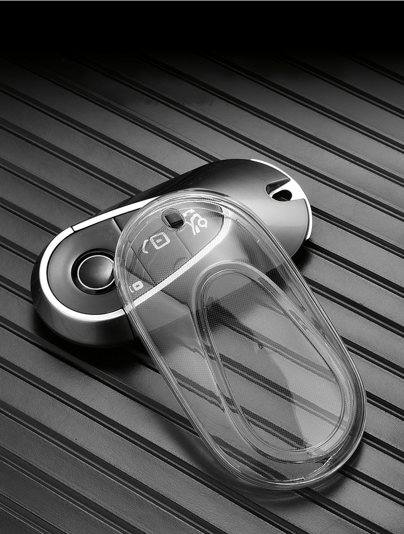  TPU Car Key Fob Cover Case Holder, for Mercedes-Benz W206 W223  S C Class S400 S400L S450 S450L S500 S500L Keychain Accessories : Automotive