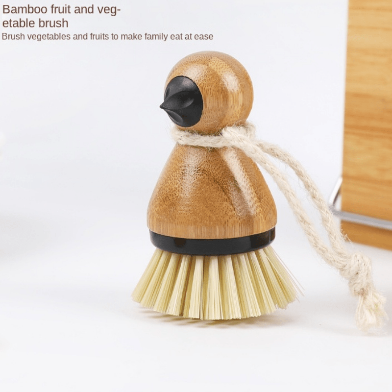 Kitchen Cleaning Brush Tool Clean Wash Brush Bamboo Dish