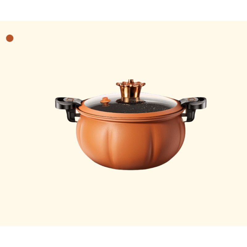 Pumpkin Micro Pressure Cooker /2.1gal Cast Iron Stock Pot - Temu