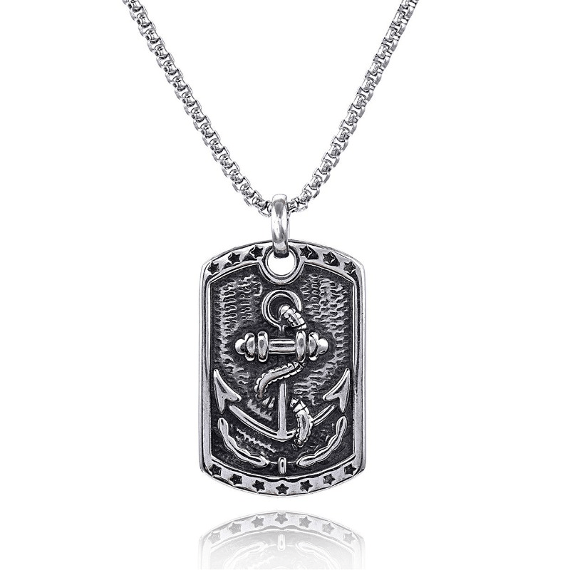 Ancrage ~ collier homme