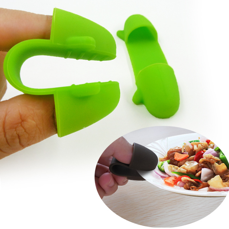 Silicone finger clip heat insulation anti-scalding gloves clip