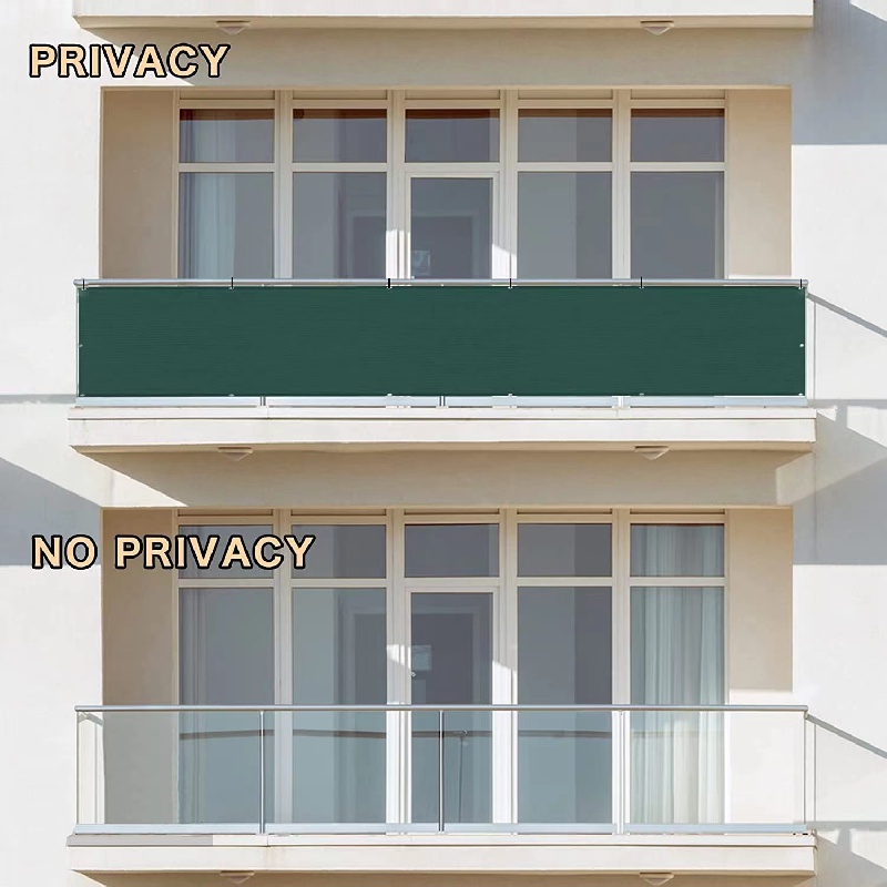 Balcony Privacy Screen Cover Privacy Fence Net Privacy - Temu
