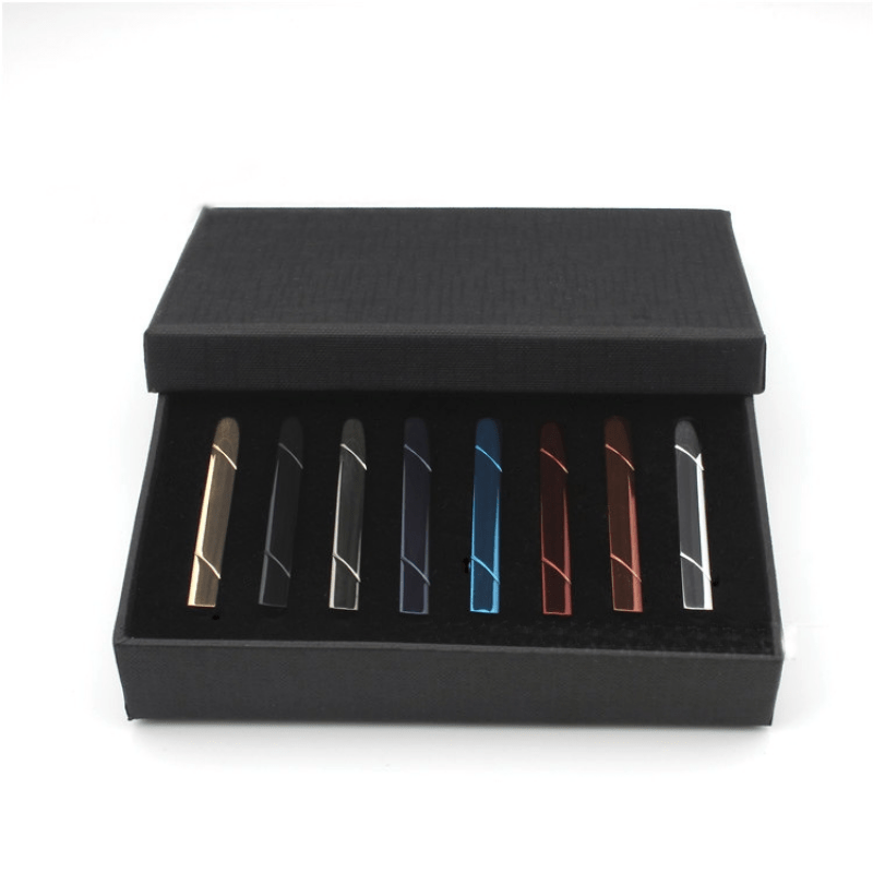 Tie Pin For Men Classic Meter Tie Clips Copper Tie Bar Quality