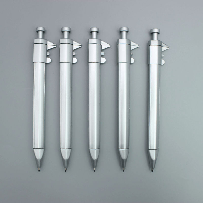 

5pcs Vernier Caliper Black Pen 0-100mm Caliper Type For Measurement Work
