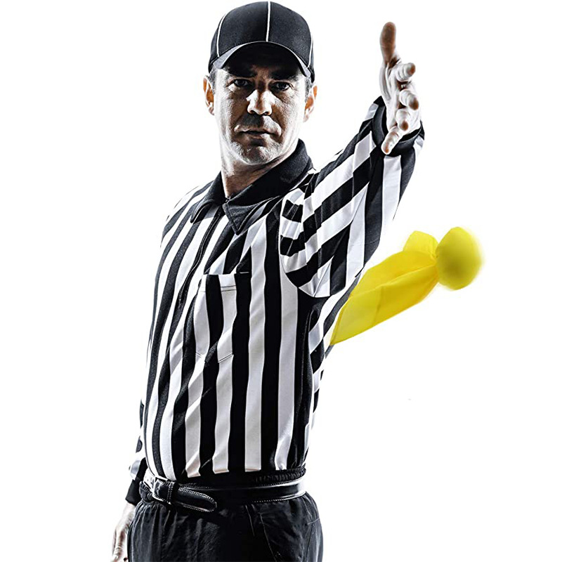 RANMEI Referee Prop Penalty Flag Throwing American Football Soccer Flag