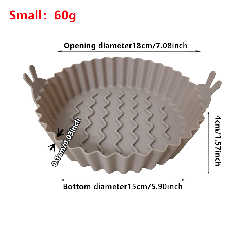 Buy Round Silicone Cake Mould Oven Baking Pan 18 cm diameter 1 pc