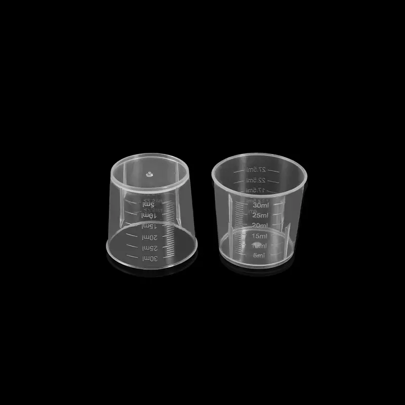 Measuring Cups for Resin 30 ML Mixing Cups Clear Medicine