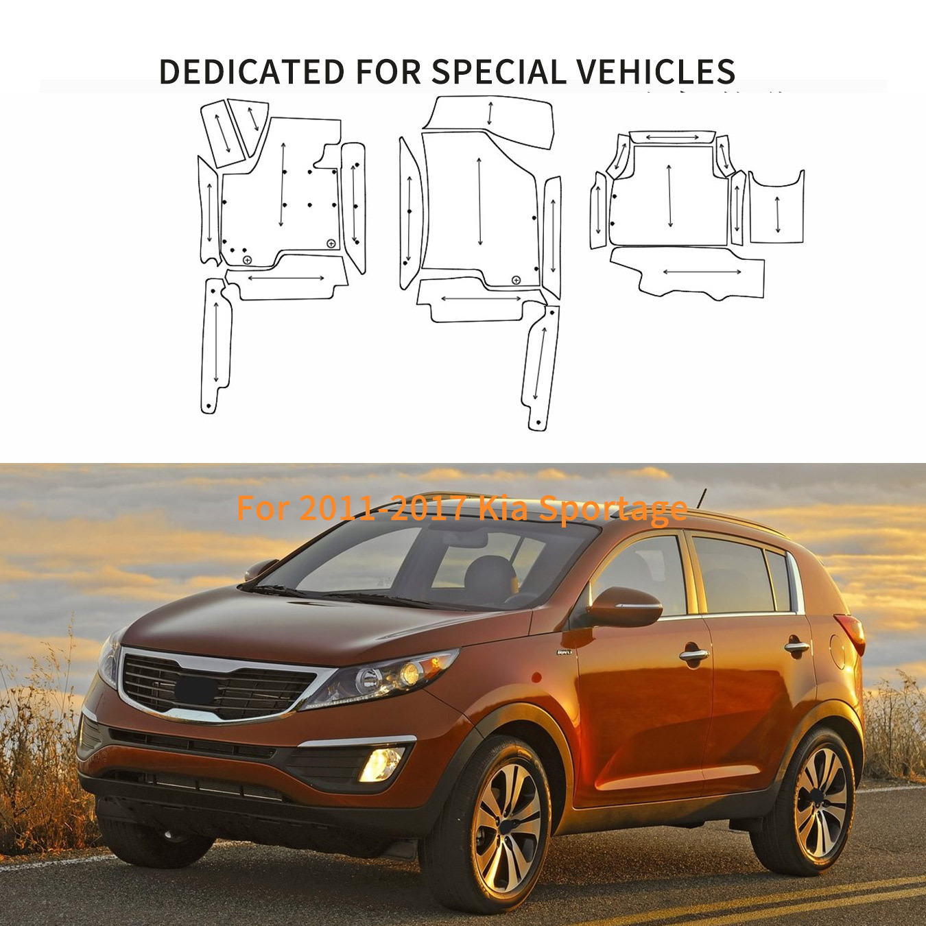 2011 2017 Sportage Fully Surrounded 3d Stereoscopic - Temu