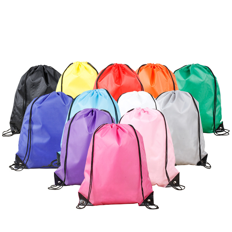 Generic Drawstring Bag Waterproof Drawstring Sport Bag Unisex