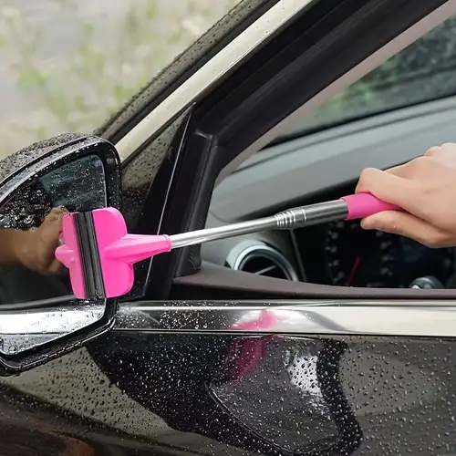4 In 1 Multi Purpose Glass Cleaning Brush Car Windshield Cleaning Tool With  Handle Door Squeegee Mirror Wiper Heavy Duty Window Eraser, Free Shipping,  Free Returns