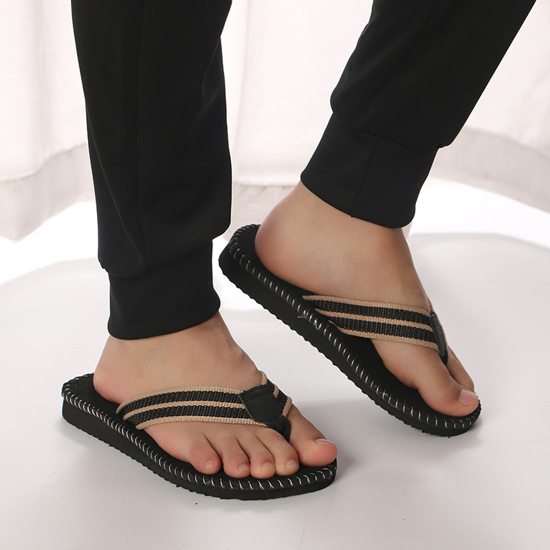 Mens Minimalist Non Slip Flip Flops Comfy Thong Sandals Indoor Outdoor  Summer - Men's Shoes - Temu Canada