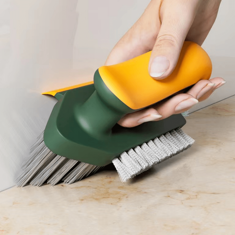 2 Pieces 2-in-1 Floor Sewing Brush, Multifunctional Cleaning Brush For Bathroom  Gap, Cleaning Brush, Crack Brush, Handle Brush Scrubber For Household