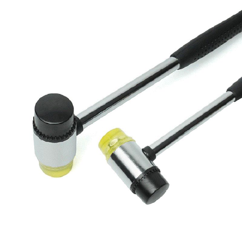 Tools Centre Long Lasting 35mm Double Faced Hammer, Nylon Hammer Head,  Rubber