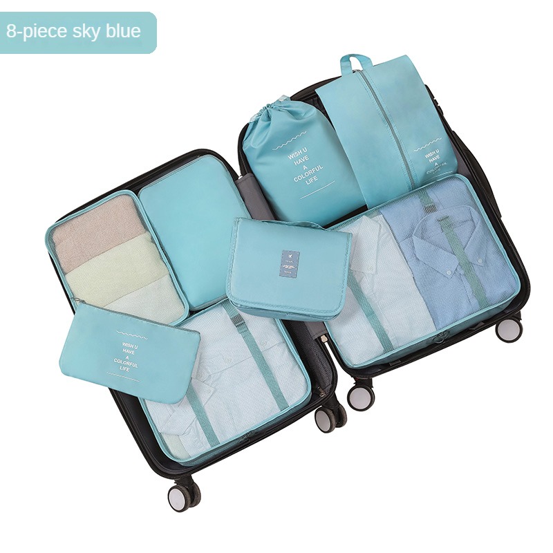 8 pieces Waterproof Travel Bags