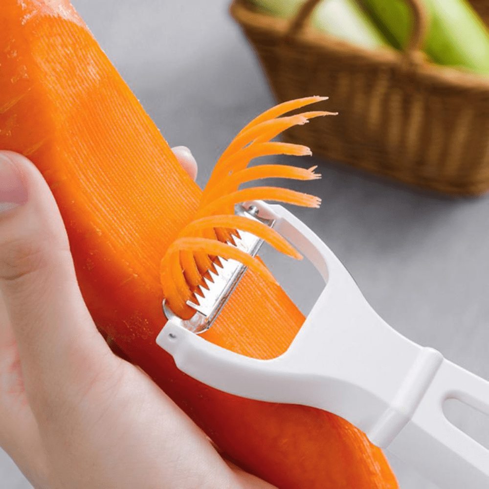 Fruit Peeler Multifunctional Vegetable Peeler With Brush - Temu