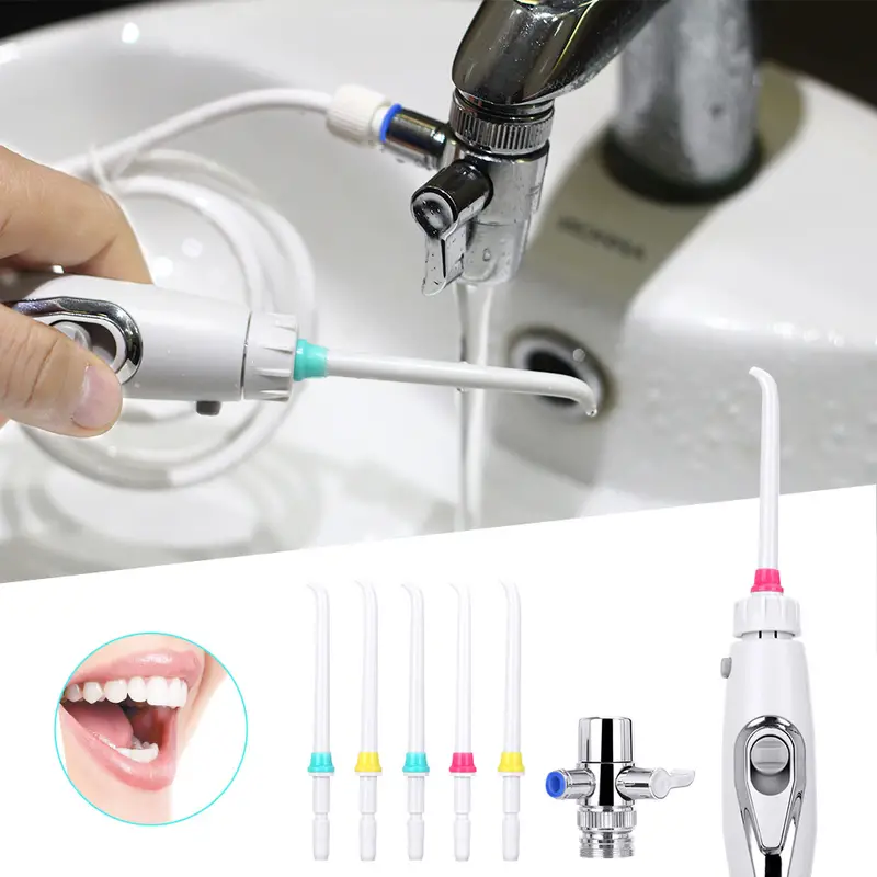 faucet oral irrigator water  for cleaning toothpick teeth flosser dental irrigator implements dental flosser tooth cleaner details 1