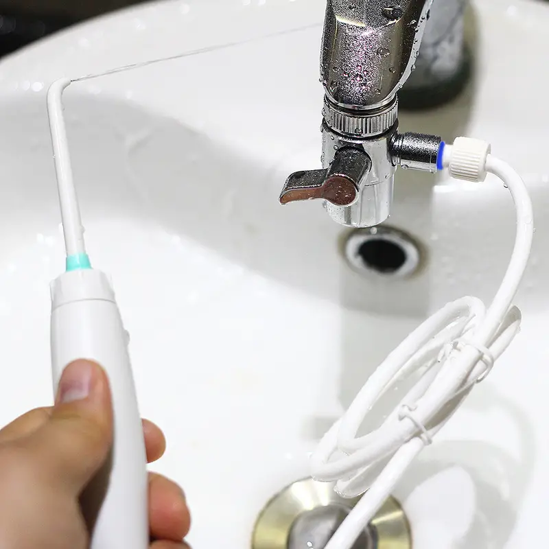 faucet oral irrigator water  for cleaning toothpick teeth flosser dental irrigator implements dental flosser tooth cleaner details 7