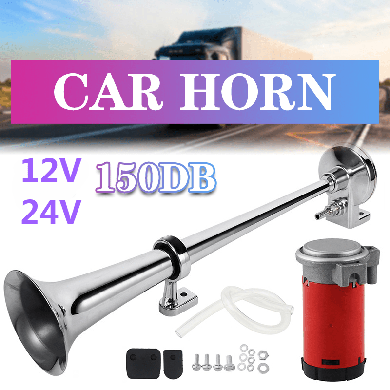 Dual Trumpet, Super‑loud 150dB Sound Easy To Install Dual Horn for  Motorcycle for Boat for Off Road Vehicle, Air Horns -  Canada