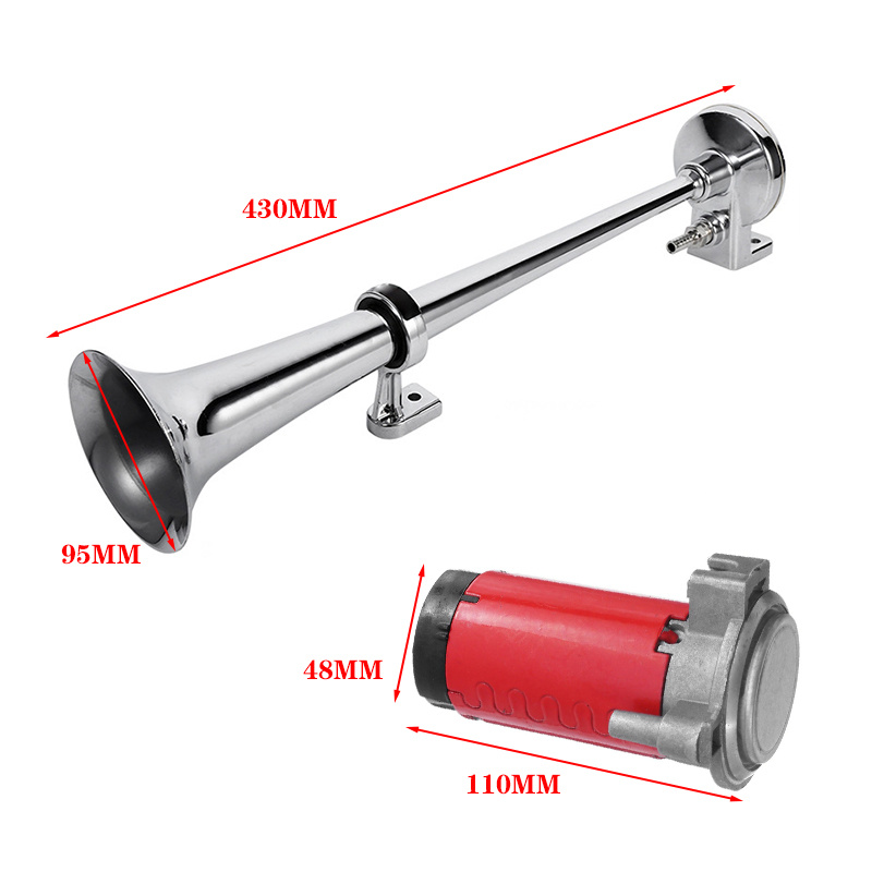 150db Singola Tromba Compressore 17 Pollici 120hz Corno Auto - Temu Italy