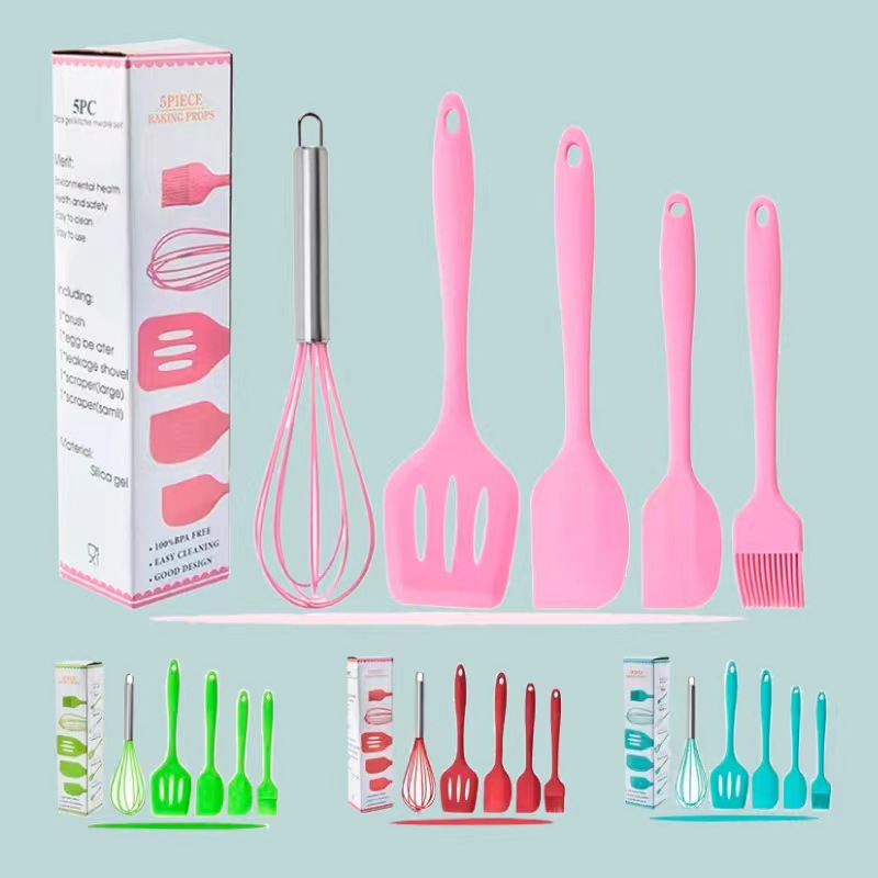 Baking Tools Set, Silicone Spatula, Oil Brush, Whisk And Tong, Kitchen  Gadgets, Kitchen Stuff, Kitchen Accessories - Temu
