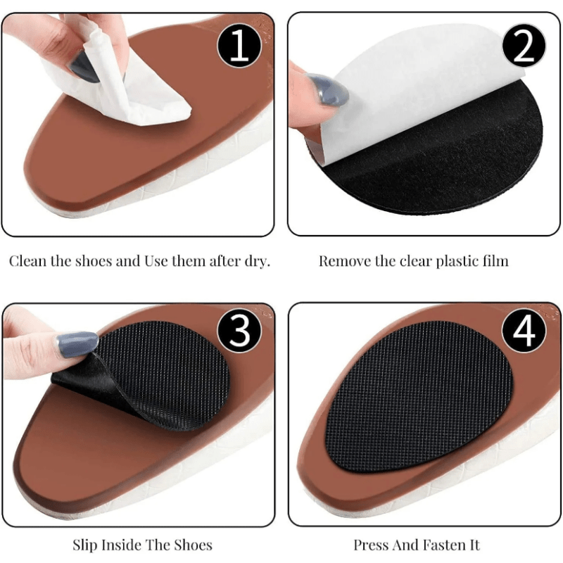 Non slip Shoes Pads Adhesive Shoe Sole Protectors High Heels - Temu