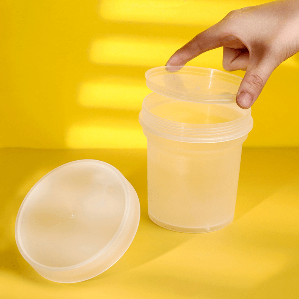 Food Containers Plastic Freezer Container Jars With Screw - Temu