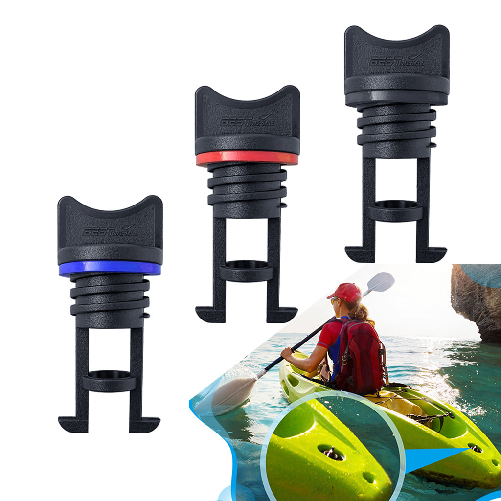  BOPOREAE 2PCS Nylon Kayak Drain Plug, Course Thread Drain Plugs  for Dinghy Marine Yacht Raft Canoe Boat Sailboat Sit on Top, 3/4 Drain  Holes Stopper, Universal Screw Type Wave Sports Bung