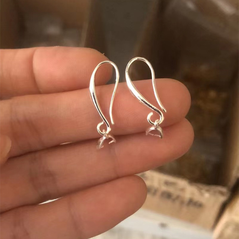 6 Pairs of Sterling Silver Earring Hooks, 925 Silver Ear Wire Hook for Earring  Jewelry Making 