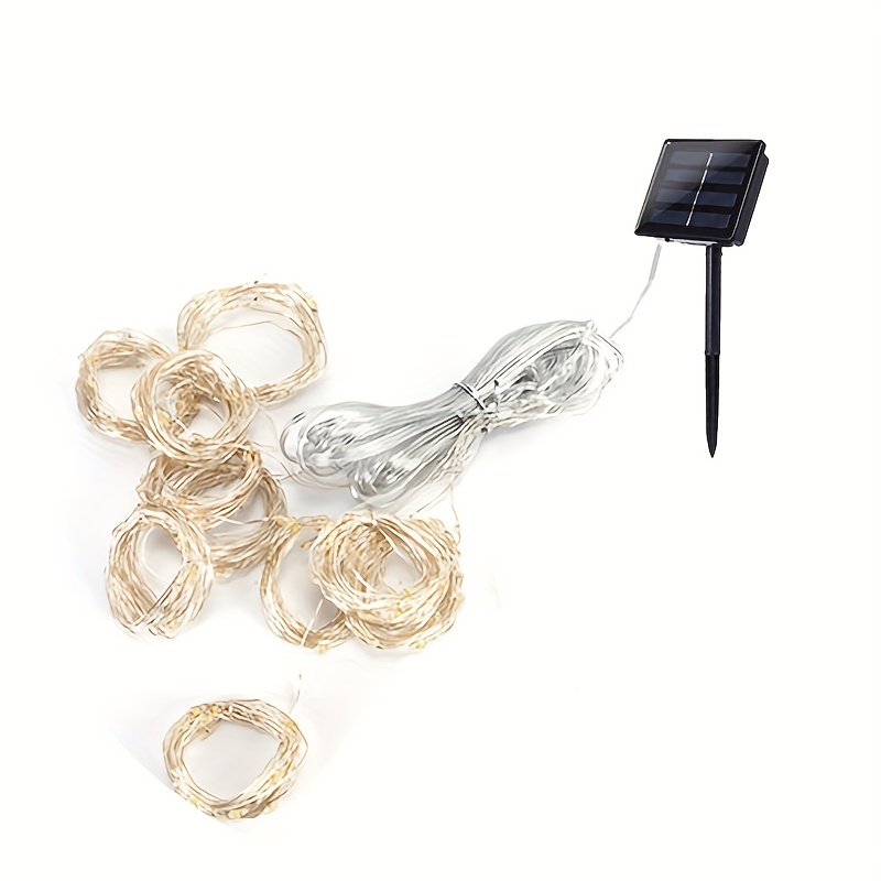 Solar Garland Curtain Lights For Window Waterproof Outdoor