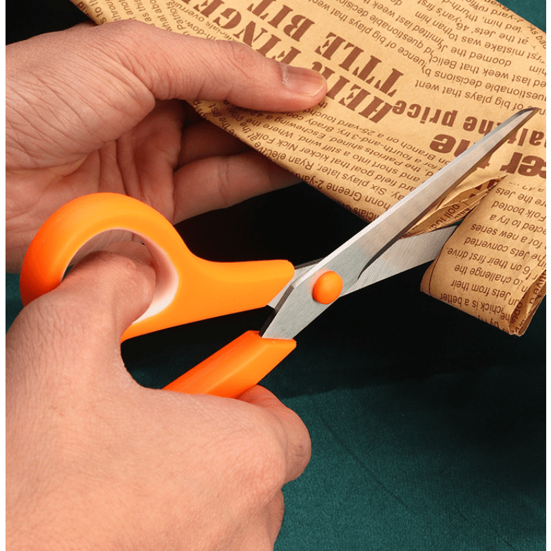 Scissors,Multipurpose office Scissors,8.5 Inch Ultra Sharp Shears,  Comfort-Grip Handles Household scissorsSturdy Sharp Craft Supplies - Pack  of 3, Right/Left Hande 