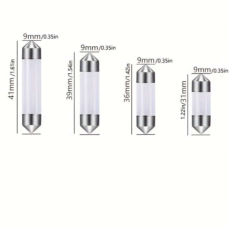 C5W C10W 31MM 36MM 39MM 41MM LED Light Bulbs - Boslla