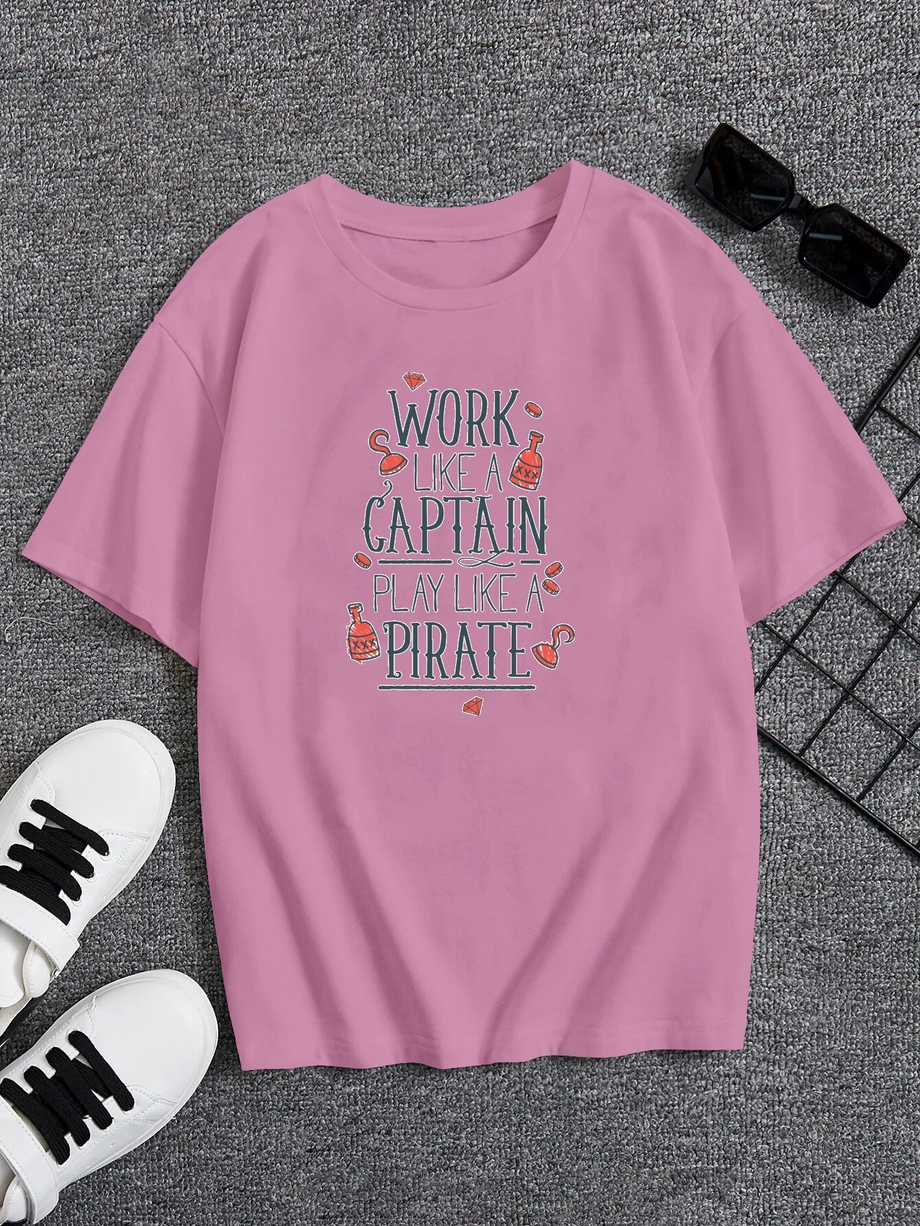 Work Like a Captain Tee