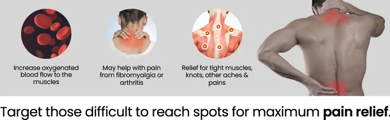 Back Neck Massager Trigger Point Fibromyalgia Pain Relief - Temu