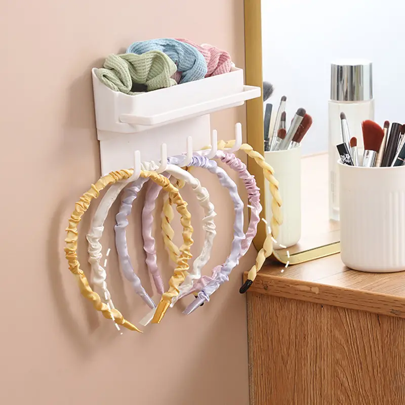 Wall mounted Storage Rack For Hair Accessories Headband Hair - Temu