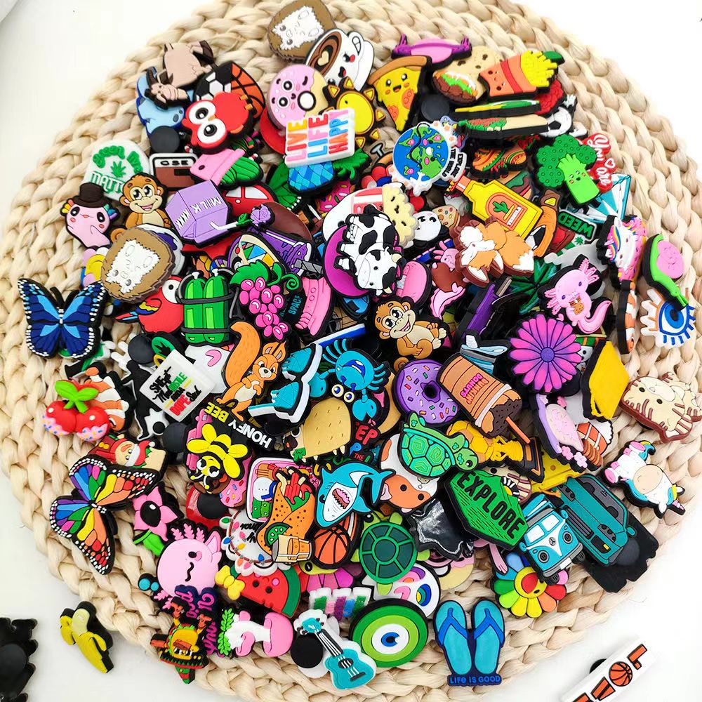 Cute Dog Shoe Charms Crocs PVC Pins Kids Girl Boys Adults Favor Gifts 25  Packs