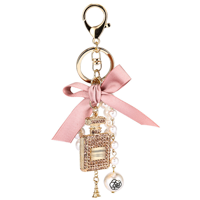 Chanel No5 Perfume Bottle Keychain/Bag Charm with Box