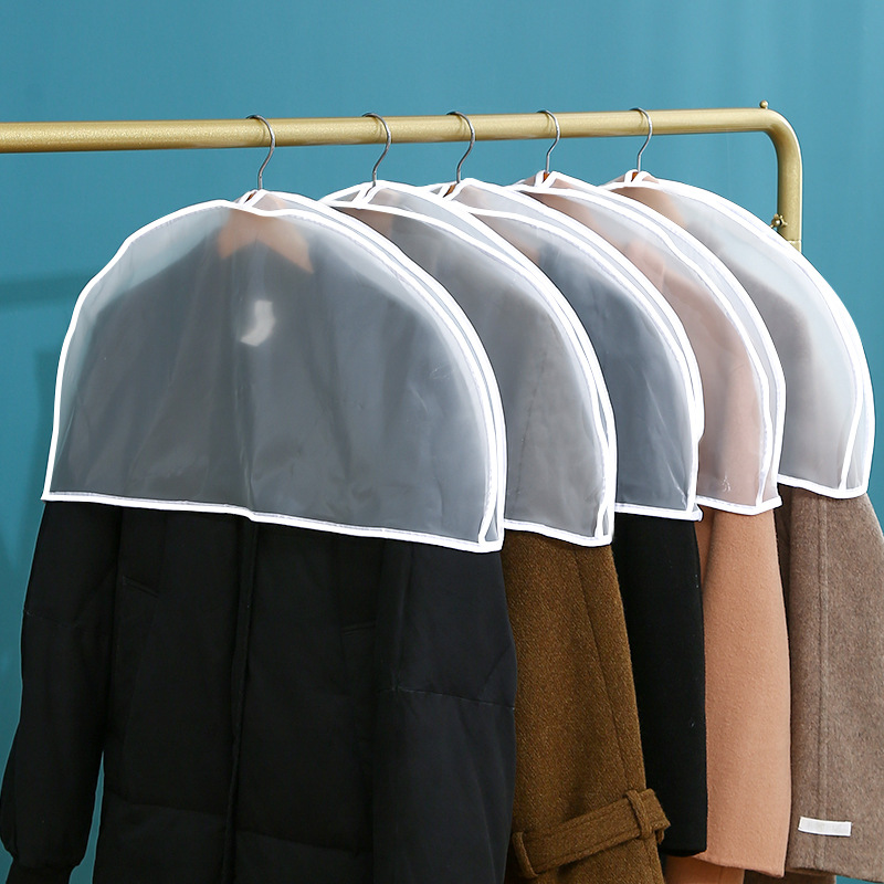 Bolsa de ropa para colgar, transparente, con cremallera completa, bolsas de  traje , funda transpirable para ropa para guardar ropa y armario,  impermeables Adepaton LKX-0121-2