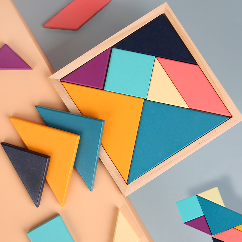 The history and mystery of Tangram, the children's puzzle game