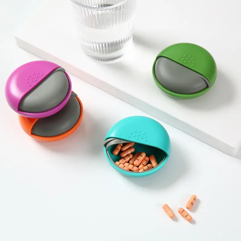 Pill Case Travel Pill Organizer Portable Compact Pill - Temu