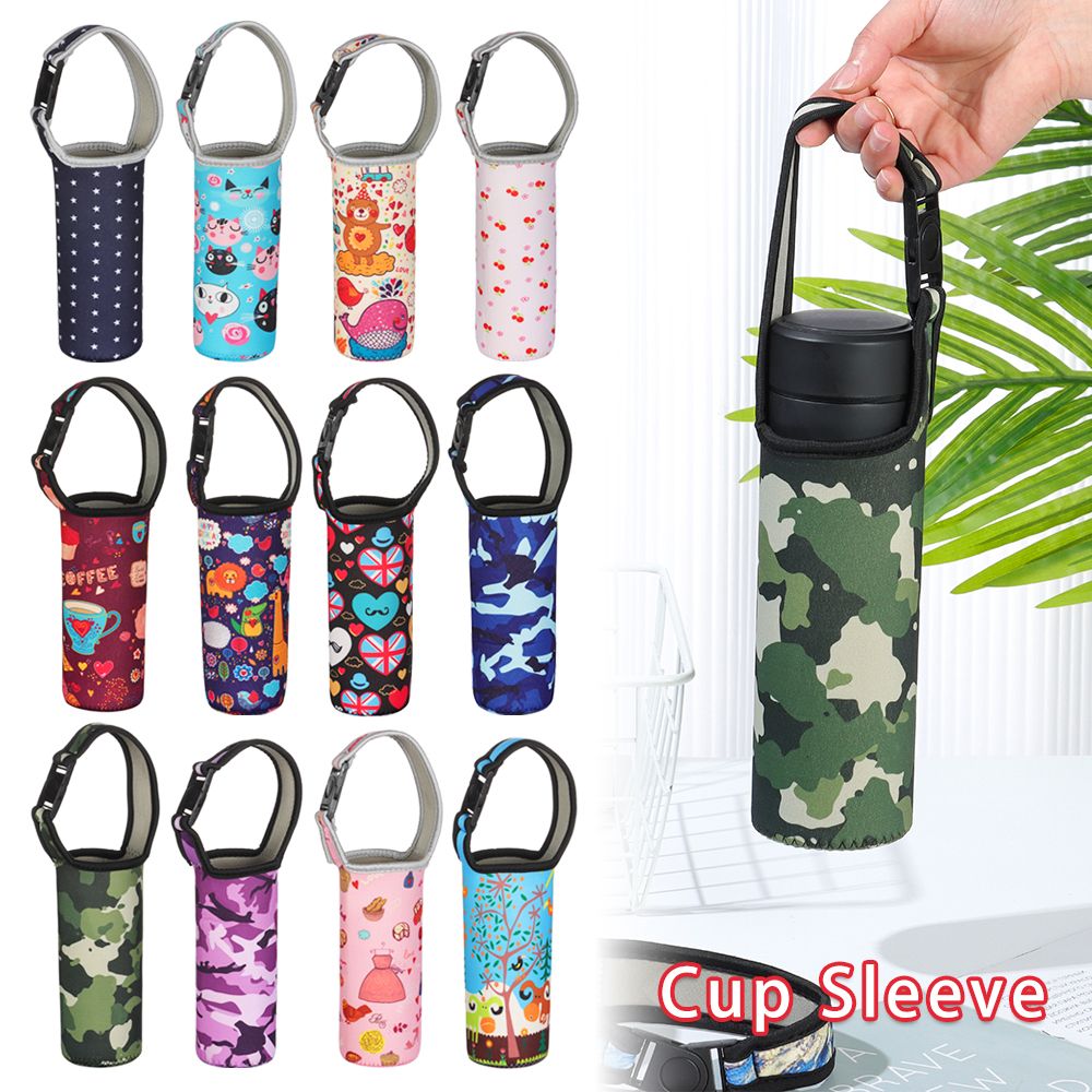 1pc Funda Manga Botella Agua Aislada Accesorios Neopreno - Temu