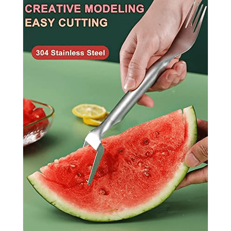 Creative Watermelon Cutter Knife Kitchen Gadgets Stainless Steel