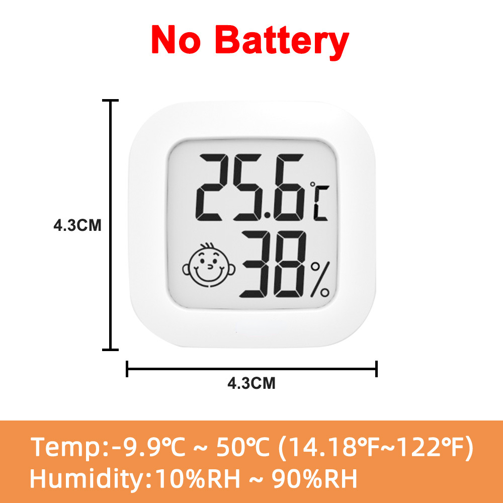 Thermopro Tp152 Hygrometer Room Thermometer, Desktop Digital Room  Thermometer With Temperature And Humidity Monitor, Accurate Hygrometer Room  Thermometer With Clock Batteries Not Included - Temu Germany