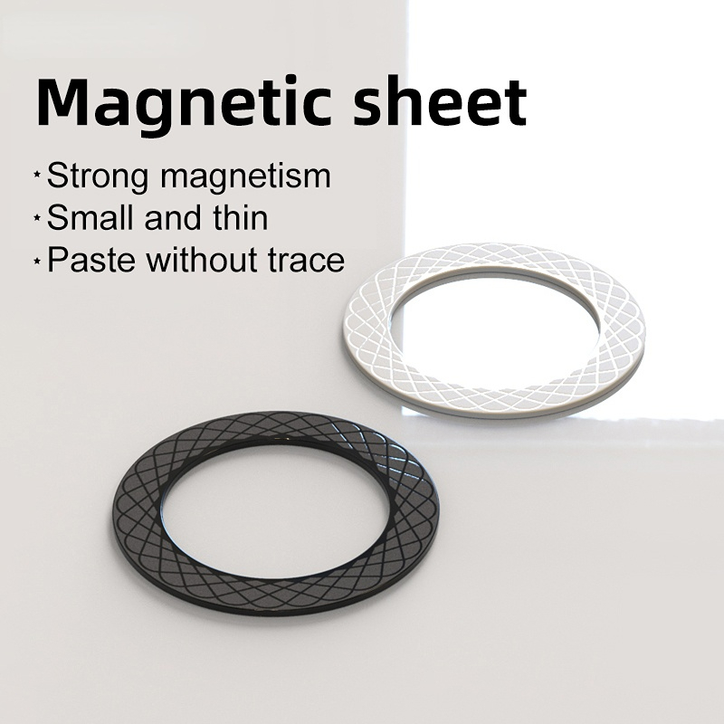 

Magnetic Metal Plate Ring For Magsafe Wireless Charger Iron Sheet Sticker Magnet Car Phone Holder