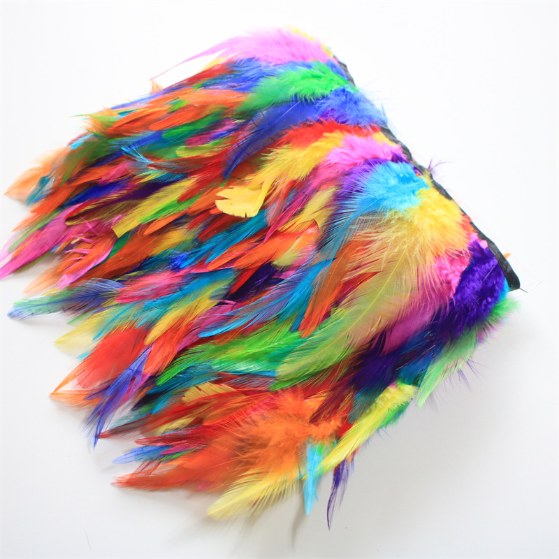 5 Yards Chicken Rooster Feathers Trims Strip For Wedding - Temu